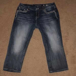 Miss Me Mid-Rise Easy Crop